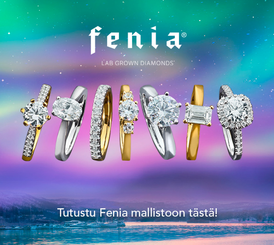 Tutustu Fenia timanttikoruihin ja tilaa tästä!