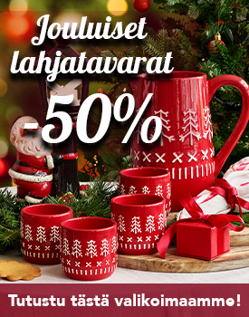 Tutustu valikoimaamme ja tilaa omasi!