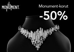 Kaikki Monument-korut -50%! Tutustu ja osta >>