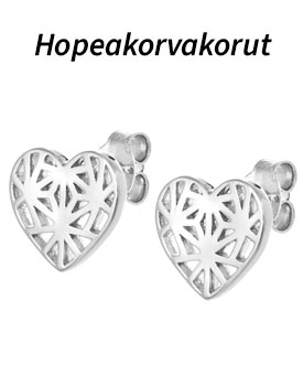Tästä hopeakorvakorut valikoimaan! >>